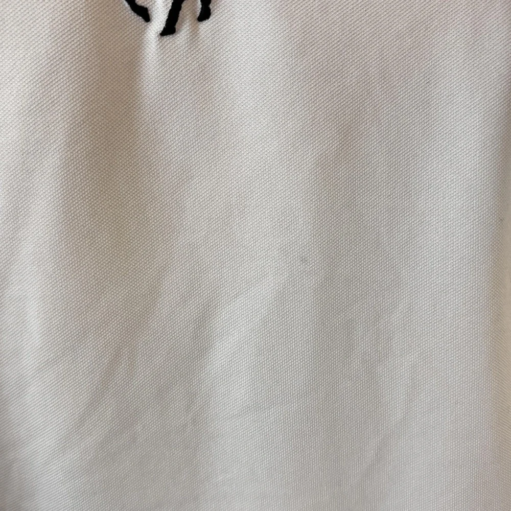 Polo Ralph Lauren Polo Shirt Mens XL White Polo 67 Training Large Pony FLAWS